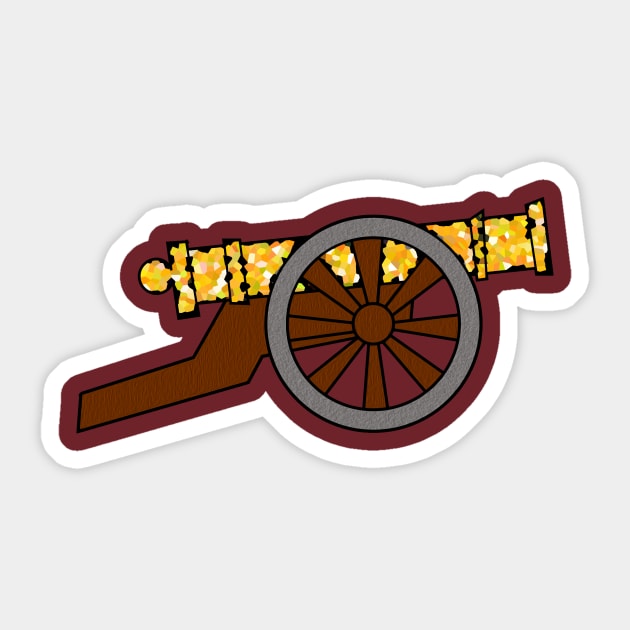 Cannon Sticker by whatwemade